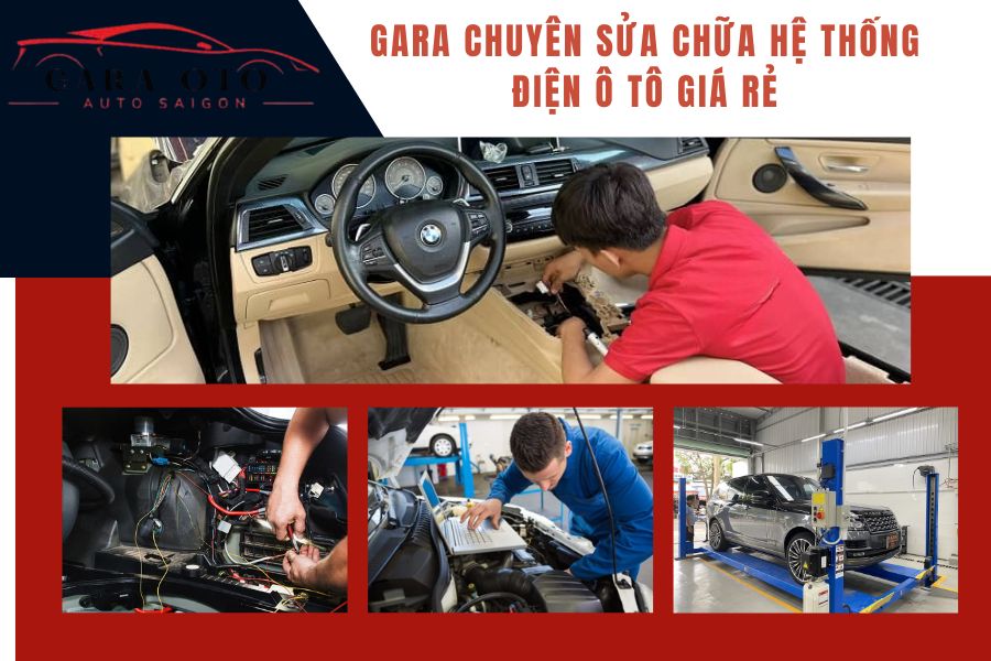 Gara chuyên Sửa chữa Hệ thống Điện Ô tô Giá rẻ tại TPHCM