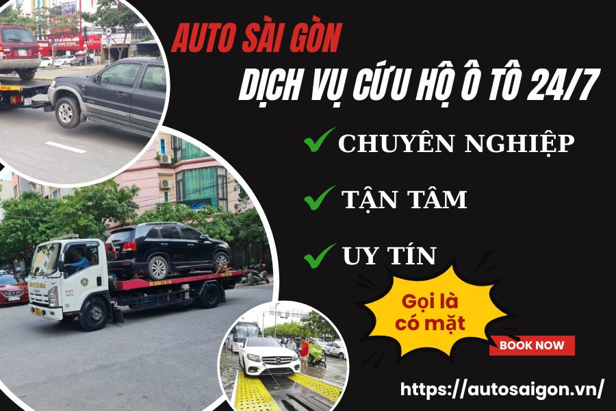 AUTO Sài Gòn - Dịch vụ cứu hộ ô tô 24/7: Gọi là có mặt