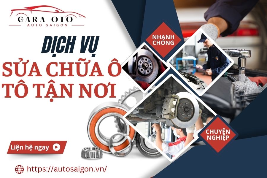 Dịch vụ Sửa chữa Ô tô tận nơi chuyên nghiệp - nhanh chóng