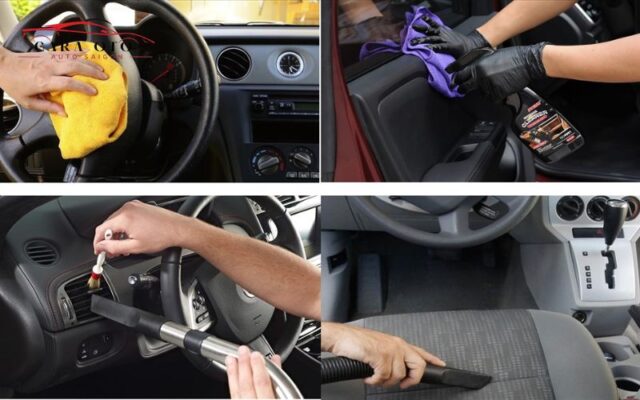 Quy trình Vệ sinh nội thất Ô tô tại AUTO Sài Gòn