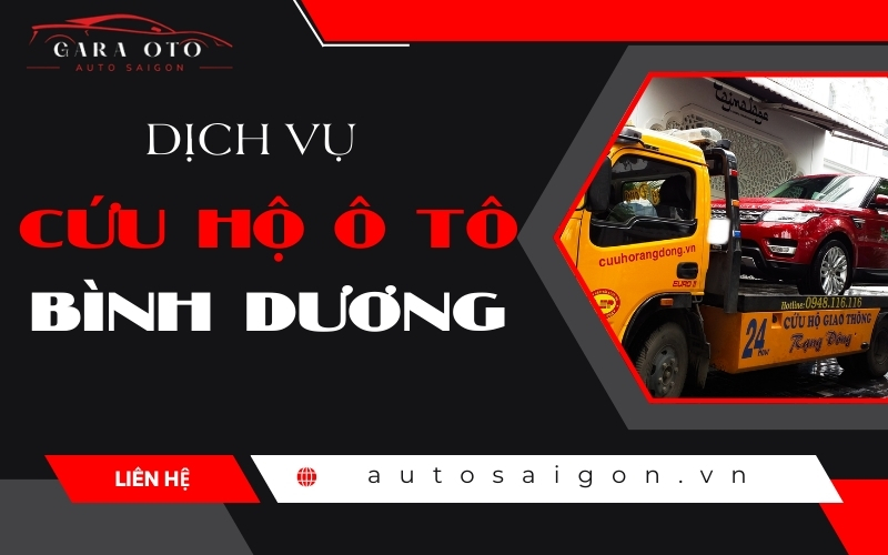 Dịch vụ Cứu hộ ô tô Bình Dương 24/7